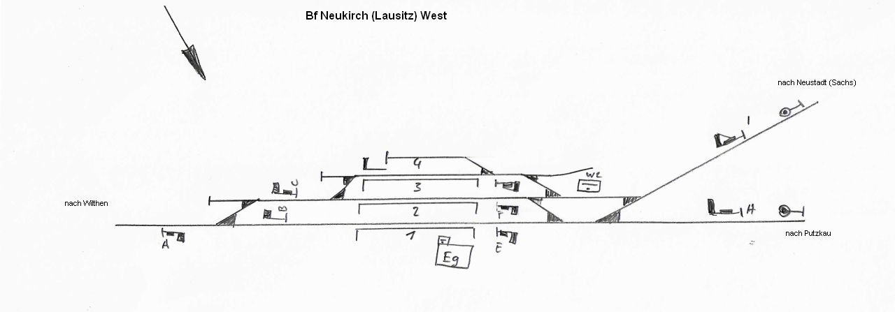 Lageplan 1990