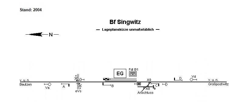 Lageplan 2004